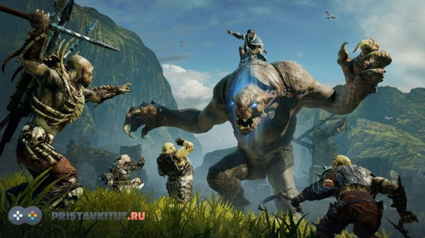 Middle-earth: Shadow of Mordor (Тени мордора) (PS4)