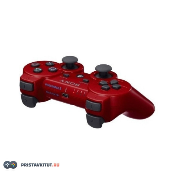 Джойстик Sony Playstation 3 DualShock 3 (Красный) (Реплика)