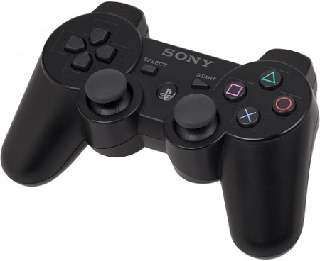Джойстик Dualshock 3 для Sony PlayStation 3 Черный (Реплика) [Б/У]