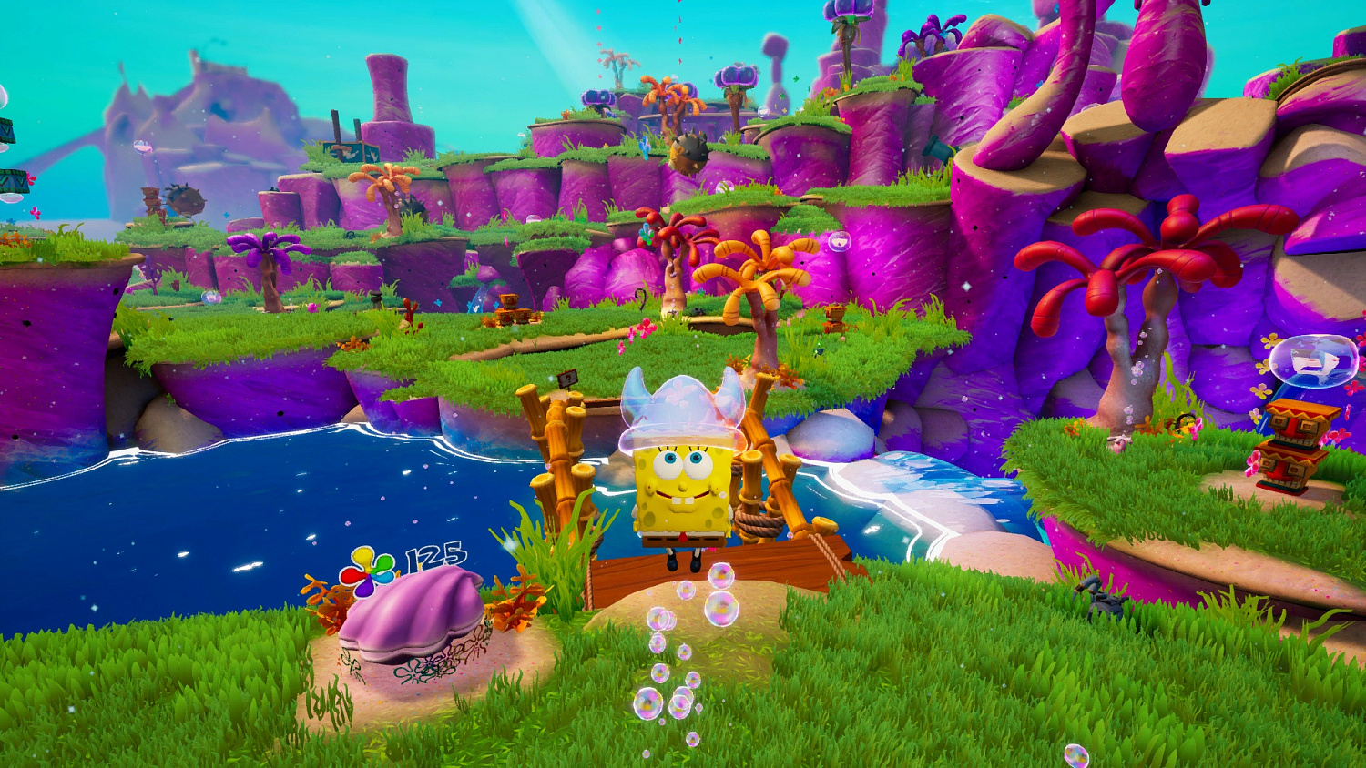 Spongebob Squarepants Battle for Bikini Bottom Rehydrated (PS4)