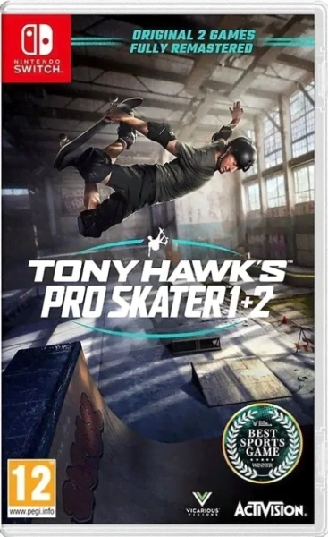 Tony Hawk's Pro Skater 1 + 2 (Nintendo Switch)
