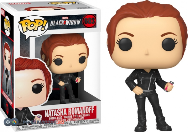 Фигурка Funko POP! Bobble: Marvel: Black Widow: Black Widow (Street)
