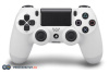 Геймпад беспроводной для PlayStation4 белый (Дубликат)