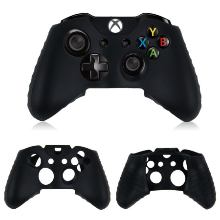 Силиконовый чехол для джойстика XBox One (Черный)
