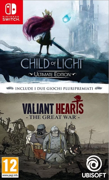 Child of Light and Valiant Hearts The Great War (Nintendo Switch)