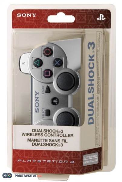 Джойстик Playstation 3 DualShock 3 (Серебро) (Реплика)