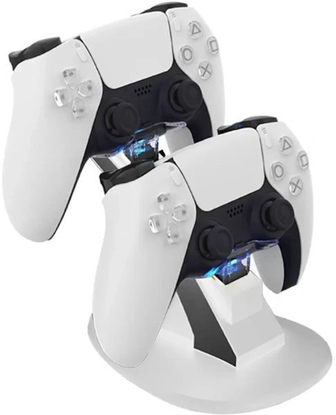 OIVO PS 5 Charging Stand  Dual Controllers White
