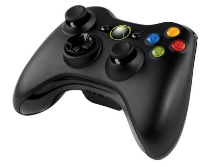 Беспроводной джойстик для Xbox 360 Черный