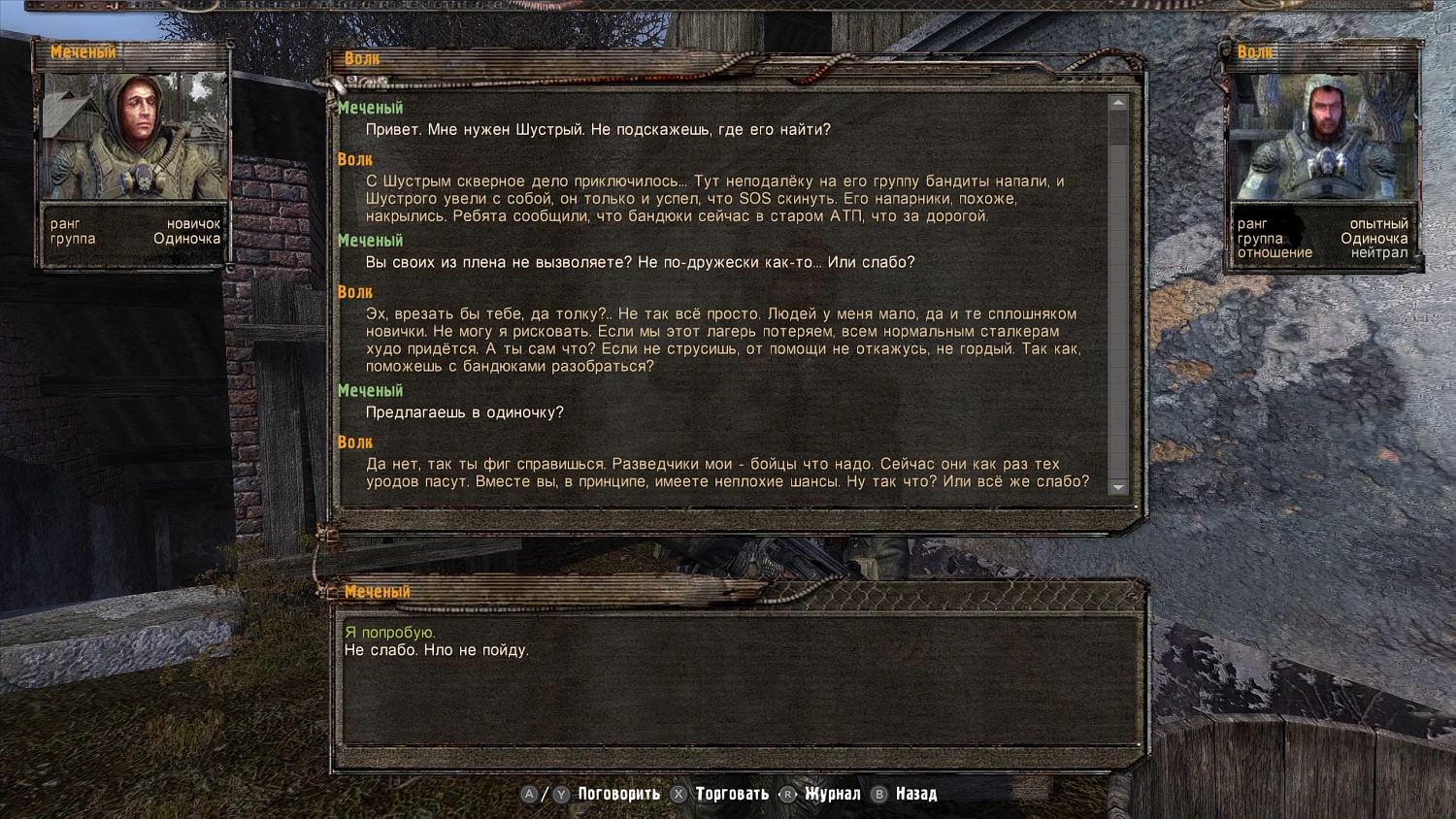 S.T.A.L.K.E.R.: Тень Чернобыля (NSW)